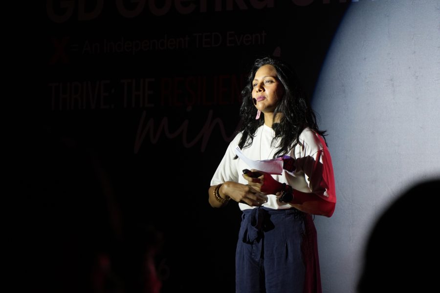 Sonali Saraogi Singh speaking at TEDx
